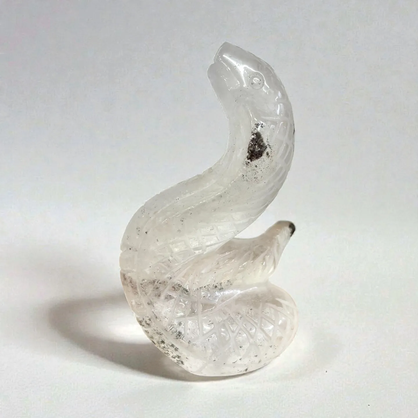 《ヘビ型ガーデンクォーツが仲間入りしました》