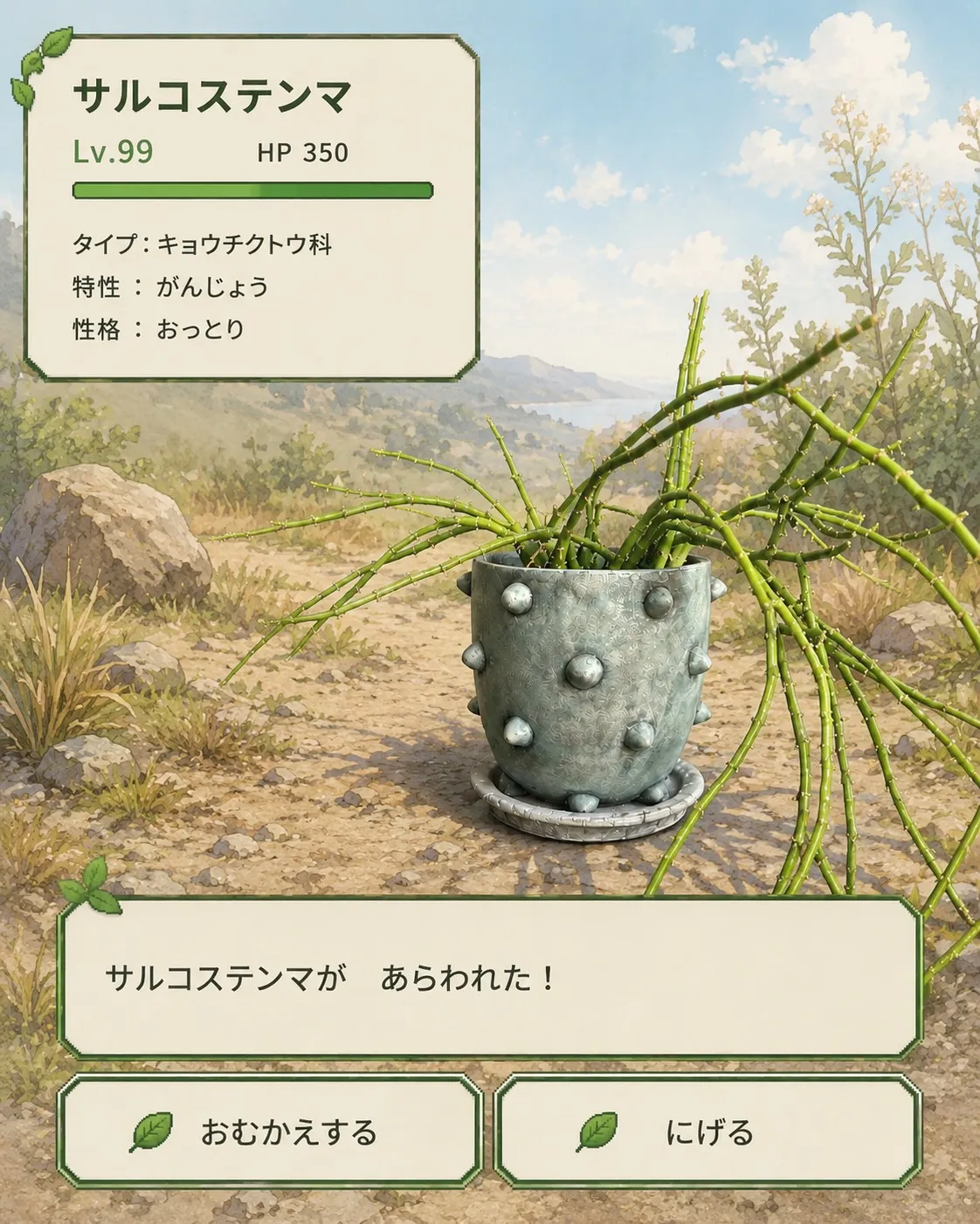 サルコステンマのレベルを